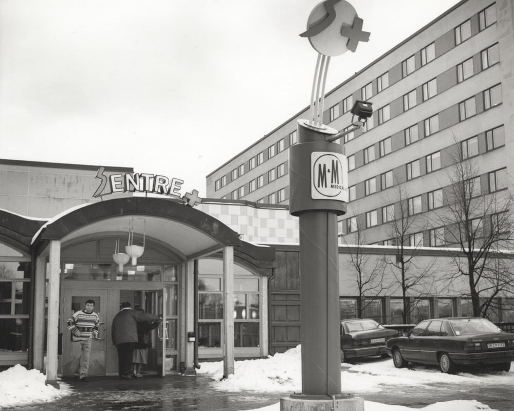 Sabbatsberg sjukhuset circa 1993